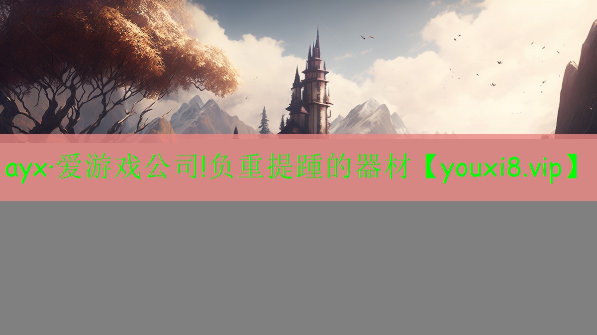 ayx·愛游戲公司!負(fù)重提踵的器材